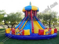 22 ft  6 lane carousel slide