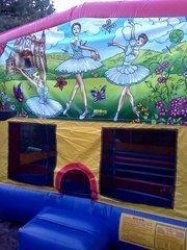 Ballerina bounce house