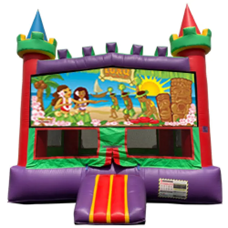 Luau Bounce House