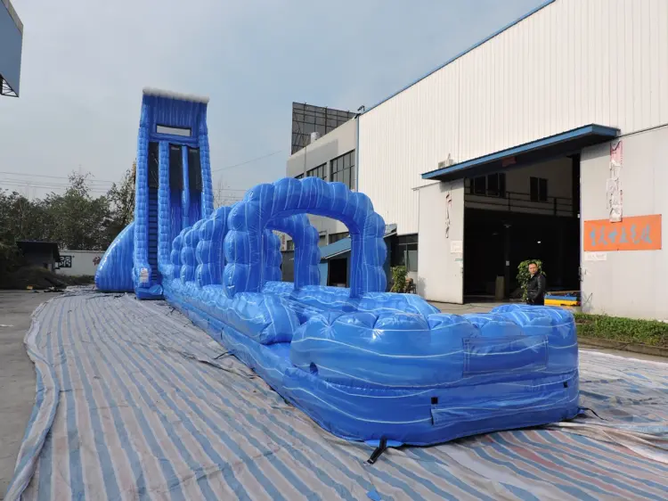 40ft Blue Mammoth Water Slide