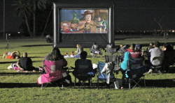 Inflatable Movie Screen - 16'x19'