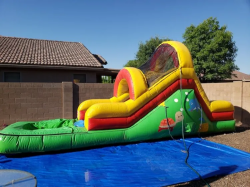 10ft20green20and20yellow20water dry20slide 1714781436 10ft Toddler Green and Yellow Dry Slide with Pool