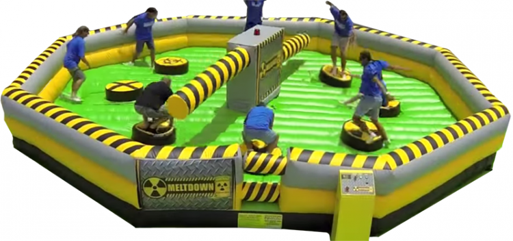 Meltdown Inflatable 8 Players (Incl Attendant)