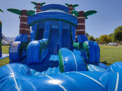 20ft20blue20tropical20slide202 1715191125 20ft Blue Tropical Rush Double Lane Dry Slide