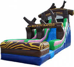 22ft Rocking Rapids Dry Slide