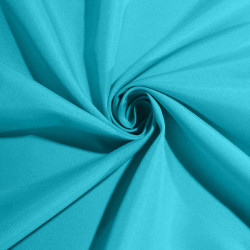 Turquoise Polyester Linen 90''