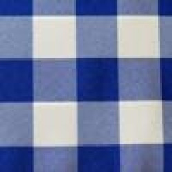 Red Checkered pattern Linen 120