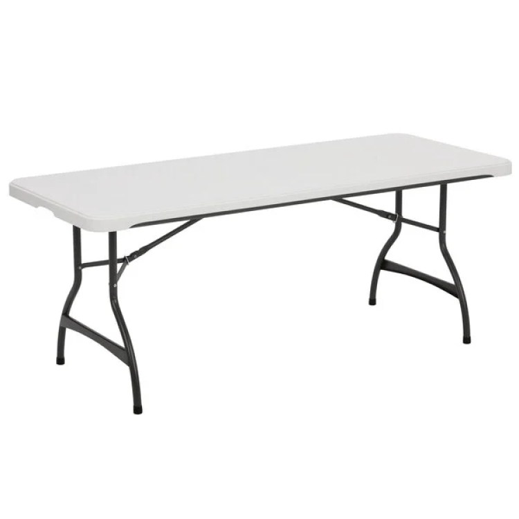6ft White Resin Table