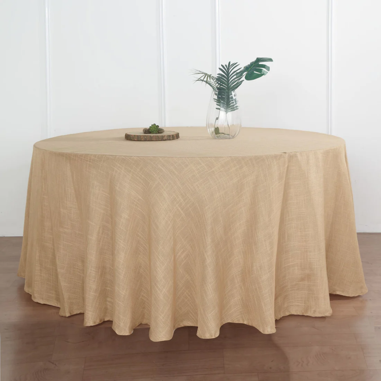 Natural Faux Linen 108