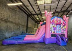 Disney Minnie Mouse Water Bounce Combo - Slide Pool