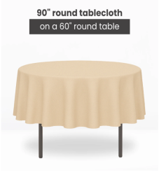 90 Eggplant/Plum Polyester Linen