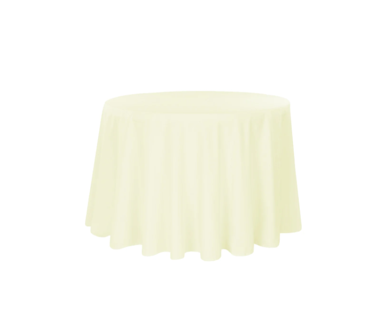 108 Ivory Polyester Linen