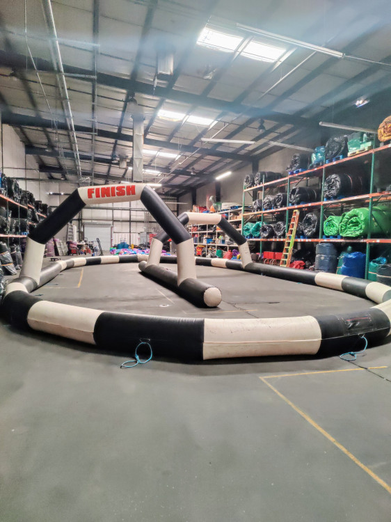 Inflatable Race Track - ASA Party Rentals Prescott Valley AZ